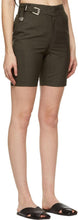Andersson Bell Khaki Wool Biker Diego Shorts