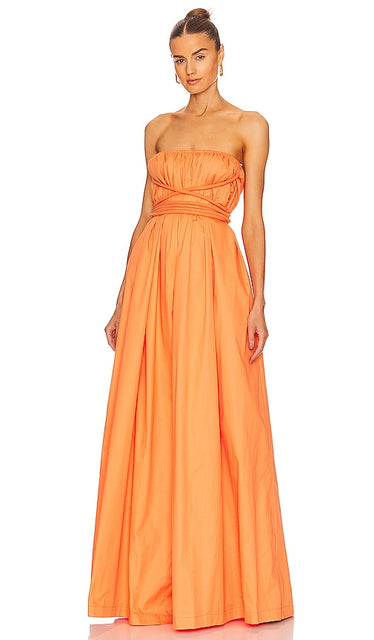 Andrea Iyamah Juma Jumpsuit in Peach Andrea Iyamah Juma Jumps combinaison à Peach Andrea Iyamah Juma Juma连身裤穿着桃子