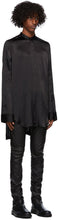 Ann Demeulemeester Black Long Shirt