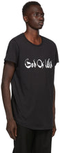 Ann Demeulemeester SSENSE Exclusive Black 'God of Wild' Fine T-Shirt