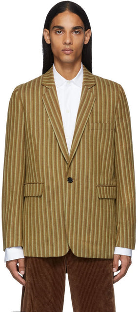 Ann Demeulemeester Tan Rini Blazer - Ann Demeulemeester Tan Rini Blazer - 앤 뎀 데스테르 탄 rini blazer.