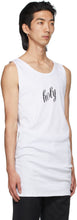 Ann Demeulemeester White 'Holy' Seva Tank Top