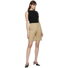 Anna Quan Beige Archie Shorts