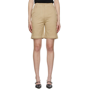 Anna Quan Beige Archie Shorts - Anna Quan Beige Archie Shorts - Anna Quan Beige Archie 반바지