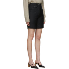 Anna Quan Black Wool Patsy Shorts