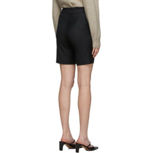 Anna Quan Black Wool Patsy Shorts