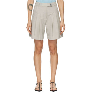 Anna Quan Grey Ethan Shorts - Anna Quan Grey Ethan Shorts - Anna Quan 회색 Ethan 반바지