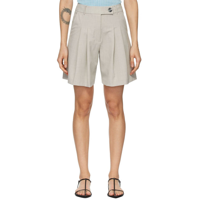 Anna Quan Grey Ethan Shorts - Anna Quan Grey Ethan Shorts - Anna Quan 회색 Ethan 반바지
