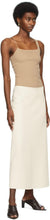 Arch The Beige Straight Skirt