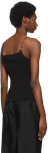 Arch The Black Asymmetric Strap Tank Top