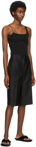 Arch The Black Asymmetric Strap Tank Top