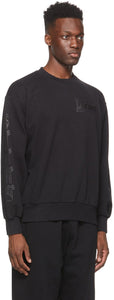 Aries Black Column Sweatshirt