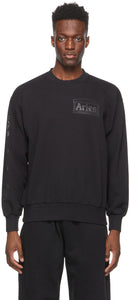 Aries Black Column Sweatshirt - Sweat-shirt de colonne noire Bélier - 양자리 블랙 칼럼 스웨터