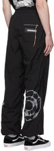 Aries Black Tie-Dye Windcheater Lounge Pants