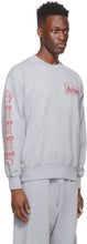 Aries Grey Column Sweatshirt