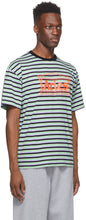 Aries Multicolor Striped Temple T-Shirt