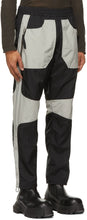 Arnar MÃ¡r JÃ³nsson Black Paneled Contrast Track Pants