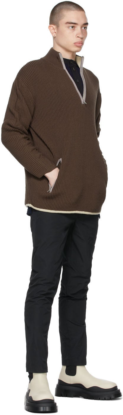 Arnar MÃ¡r JÃ³nsson Black Walthem Tailored Trousers