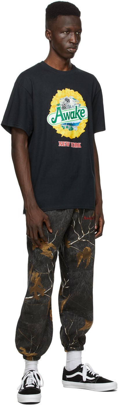 Awake NY Black Strawberry Kiwi T-Shirt