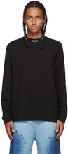 Axel Arigato Black Feature Long Sleeve T-Shirt - Axel Arigato Noir T-shirt à manches longues - Axel Arigato 블랙 기능 긴 소매 티셔츠