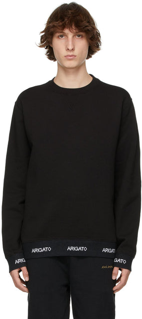 Axel Arigato Black Feature Sweatshirt - Sweat-shirt Axel Arigato Black - Axel Arigato 블랙 기능 스웨터