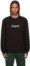 Axel Arigato Black Script Logo Sweatshirt - Sweat-shirt de logo de script noir Axel Arigato noir - Axel Arigato 블랙 스크립트 로고 스웨터