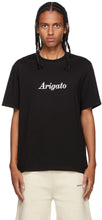 Axel Arigato Black Script Logo T-Shirt - Axel Arigato Black Script logo T-shirt - Axel Arigato 블랙 스크립트 로고 티셔츠