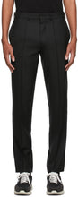 Axel Arigato Black Straight Fit Trousers - Pantalon matelas droit Axel Arigato noir - Axel Arigato 블랙 스트레이트 맞는 바지
