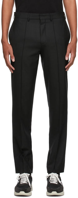Axel Arigato Black Straight Fit Trousers - Pantalon matelas droit Axel Arigato noir - Axel Arigato 블랙 스트레이트 맞는 바지