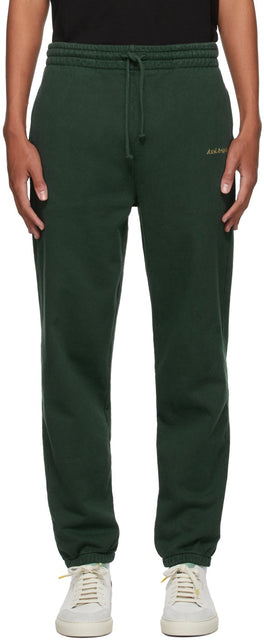 Axel Arigato Green Trademark Lounge Pants - Axel Arigato Green Trademark Lounge Pants - Axel Arigato 녹색 상표 라운지 바지
