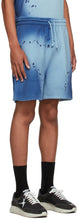 Axel Arigato SSENSE Exclusive Blue Spray London Shorts