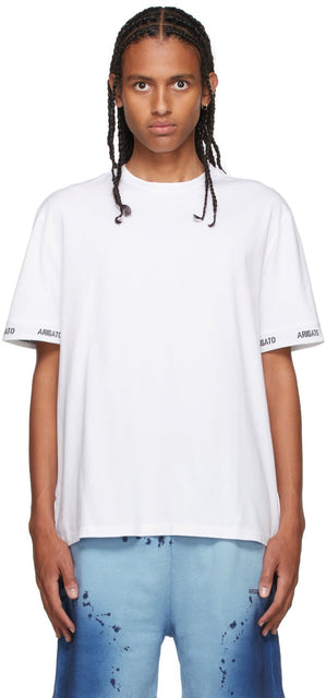 Axel Arigato White Feature T-Shirt - T-shirt Axel Arigato White Feature - Axel Arigato 흰색 기능 티셔츠