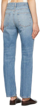 B Sides Blue Arts Straight Jeans