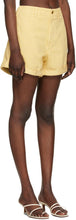 B Sides Yellow Cinch HaydÃ©e Overdye Shorts