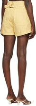 B Sides Yellow Cinch HaydÃ©e Overdye Shorts