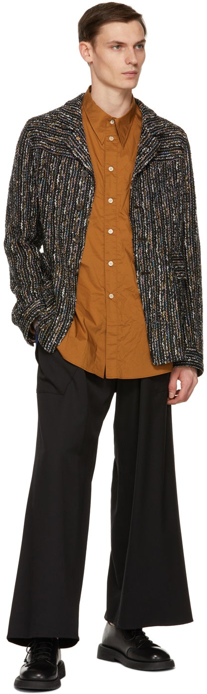 BED J.W. FORD Tan Standard Shirt