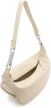 BY FAR Beige Crinkled Ami Bag