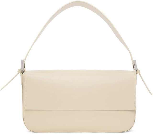 BY FAR Beige Manu Bag - Par FAR BEIGE Manu Sac - 멀리 베이지 색 마누 백