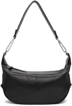 BY FAR Black Crinkled Ami Bag - Par un sac ami froissé noir - 멀리 검은 색 거친 아미 가방
