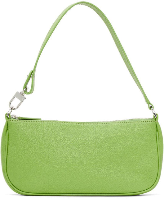 BY FAR Green Rachel Bag - Par sac de rachel vert - 멀리 녹색 레이첼 백