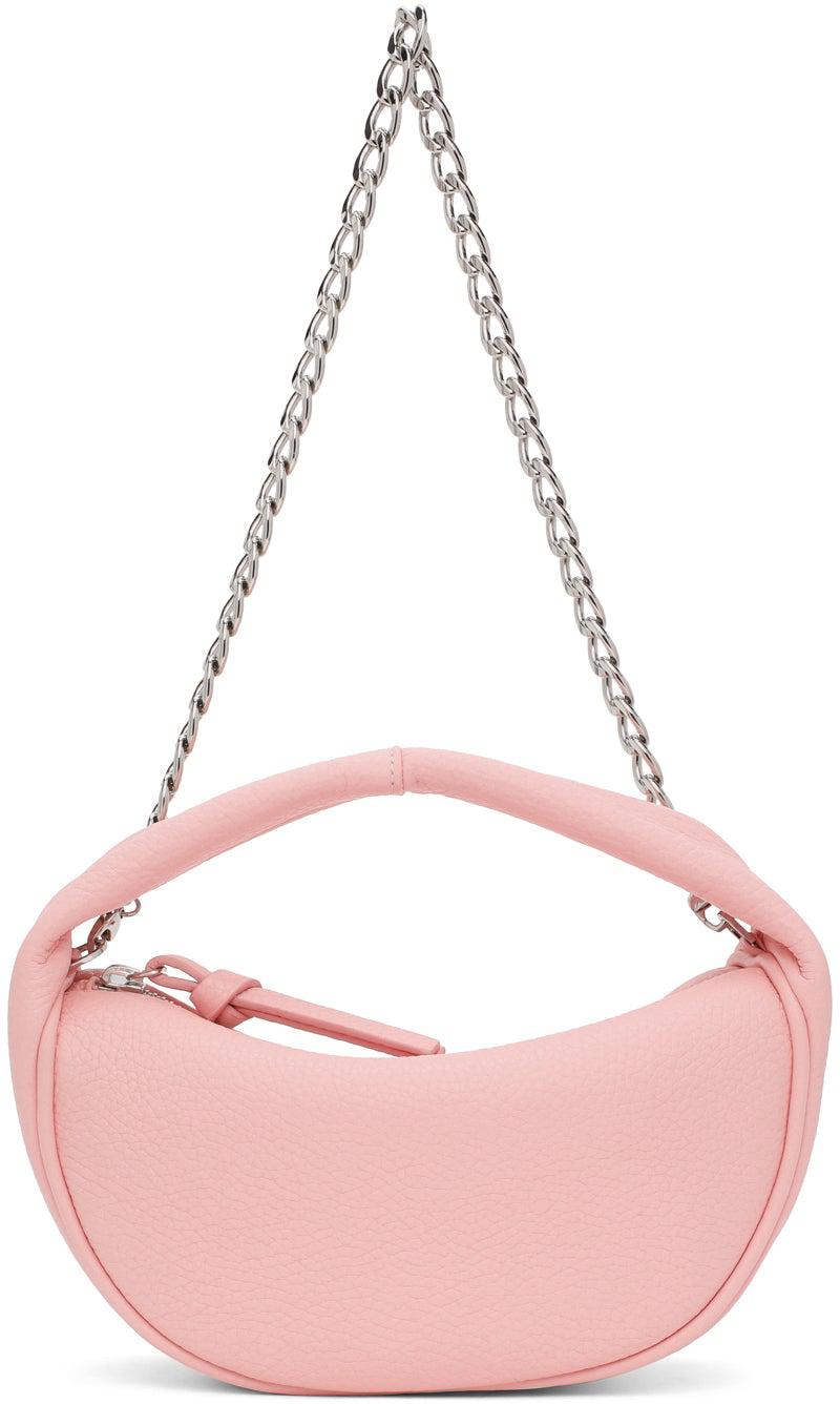 BY FAR Pink Baby Cush Bag – BlackSkinny