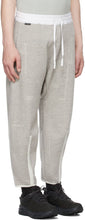 BYBORRE Off-White Wool Tapered Crop Lounge Pants