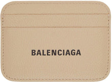 Balenciaga Beige Cash Card Holder - Titulaire de la carte de paiement Balenciaga beige - Balenciaga 베이지 현금 카드 홀더