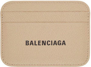 Balenciaga Beige Cash Card Holder - Titulaire de la carte de paiement Balenciaga beige - Balenciaga 베이지 현금 카드 홀더