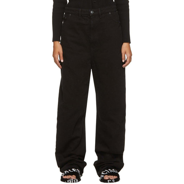 Balenciaga Black Baggy Jeans