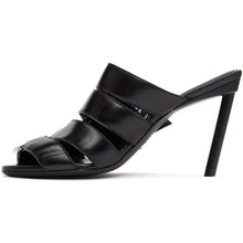 Balenciaga Black Buckle Mules