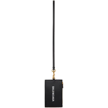 Balenciaga Black Cash Passport Pouch - Pochette Balenciaga Black Cash Passch - Balenciaga 블랙 현금 여권 파우치