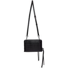 Balenciaga Black Croc Small Neo Classic Bag