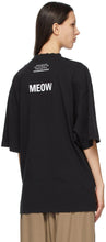 Balenciaga Black I LOVE PETS XL Fit 'I Love Cats' T-Shirt