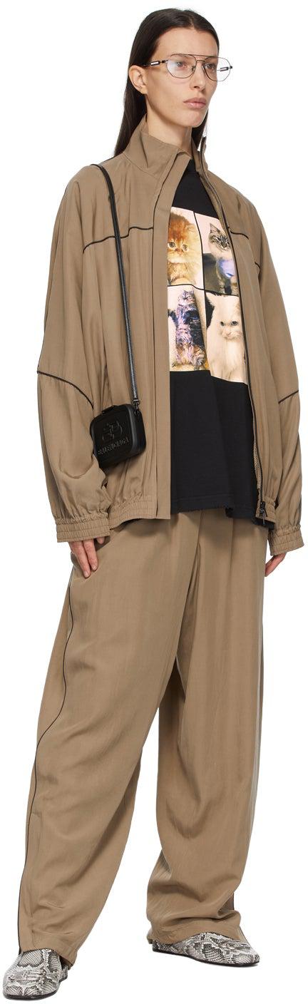 Balenciaga Black I LOVE PETS XL Fit 'I Love Cats' T-Shirt